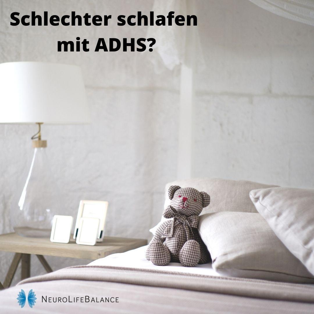 Schlechter schlafen mit ADHS?